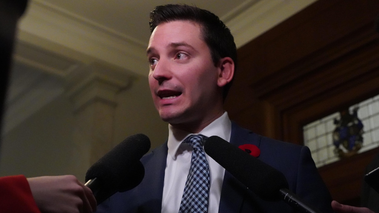 Le leader parlementaire du gouvernement et ministre de l’Immigration, de la Francisation et de l’Intégration, Simon Jolin-Barrette.