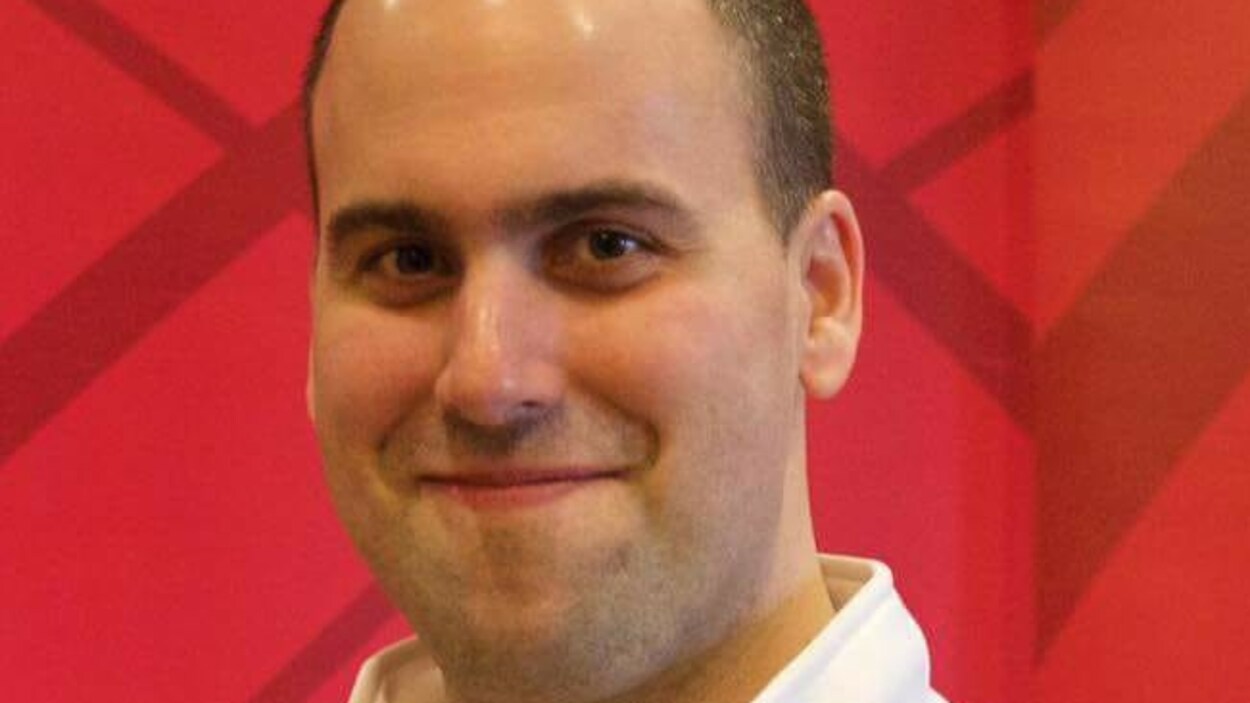 Simon Langlois-Gauthier pose pour la caméra