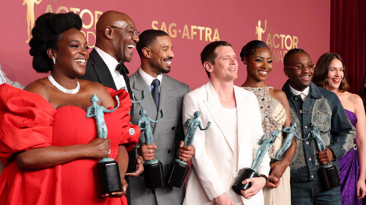 Avant les Oscars, les acteurs du film Sinners sacrés aux prix Actor