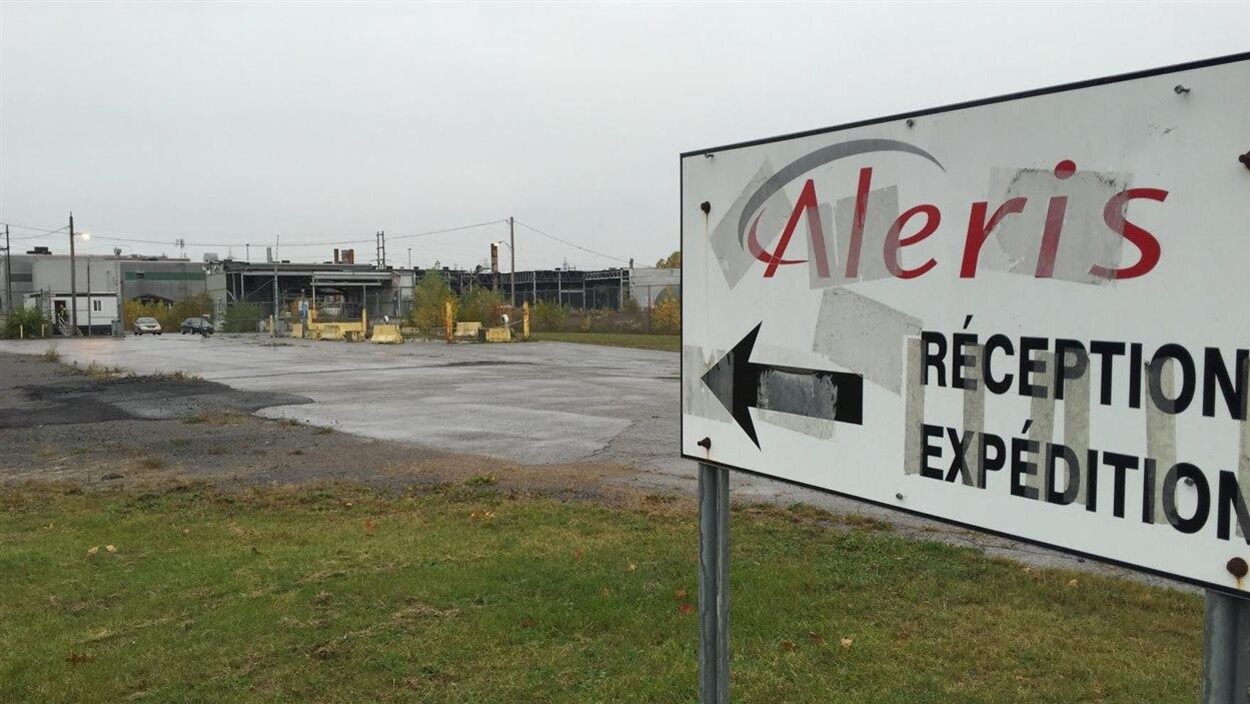 L'emplacement de l'ancienne usine Aleris dans le secteur Cap-de-la-Madeleine à Trois-Rivières.