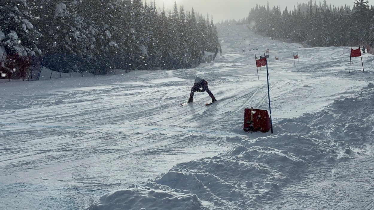 Des centaines de skieurs rassemblés pour une compétition au Valinouët