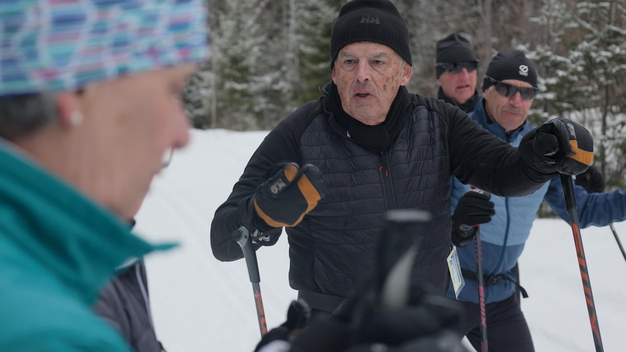 Aînés et bêtes de ski de fond
