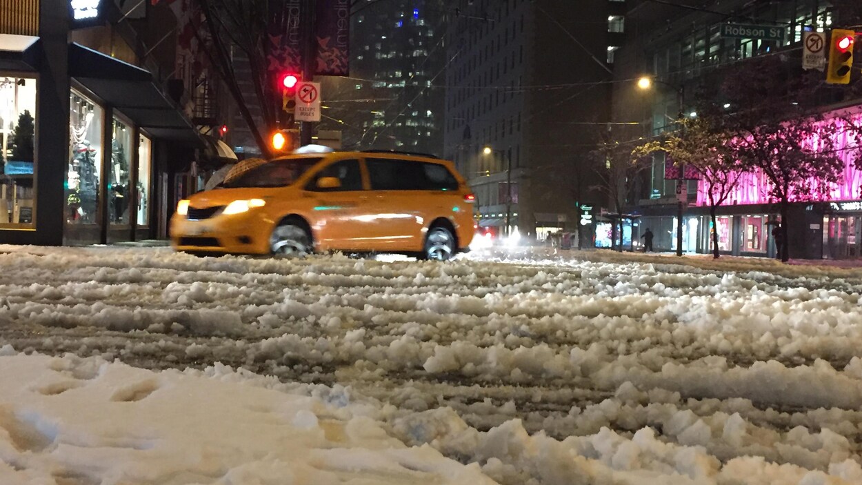 Des conditions difficiles dans les rues de Vancouver