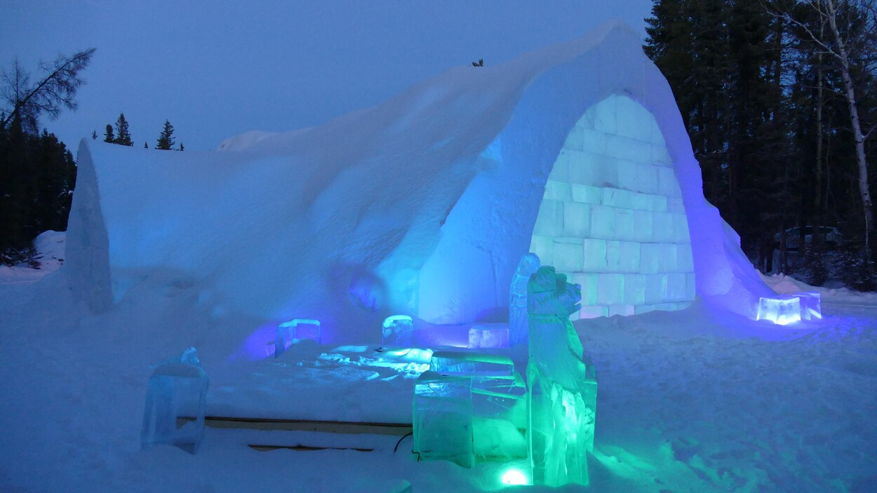Plongez dans le nouveau pavillon de neige de Flin Flon