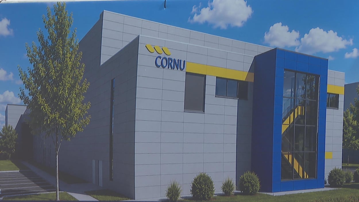 Les travaux de la boulangerie Cornu progressent à Edmundston