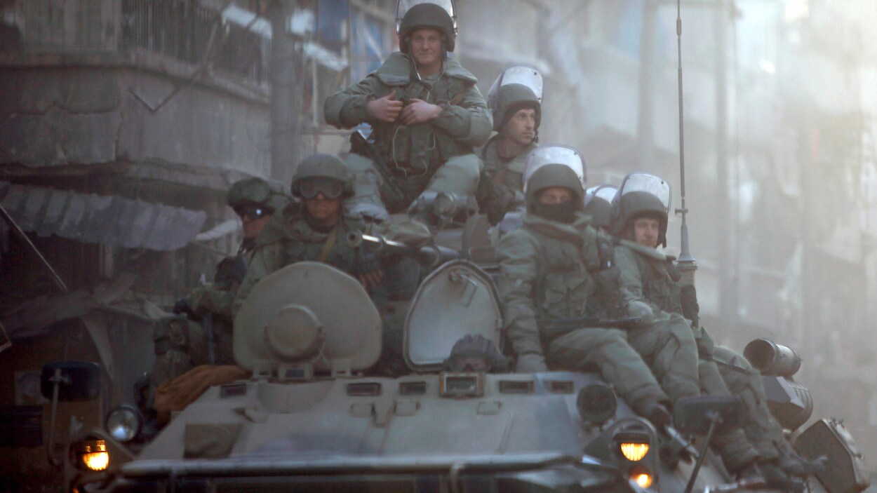 Des soldats russes en Syrie