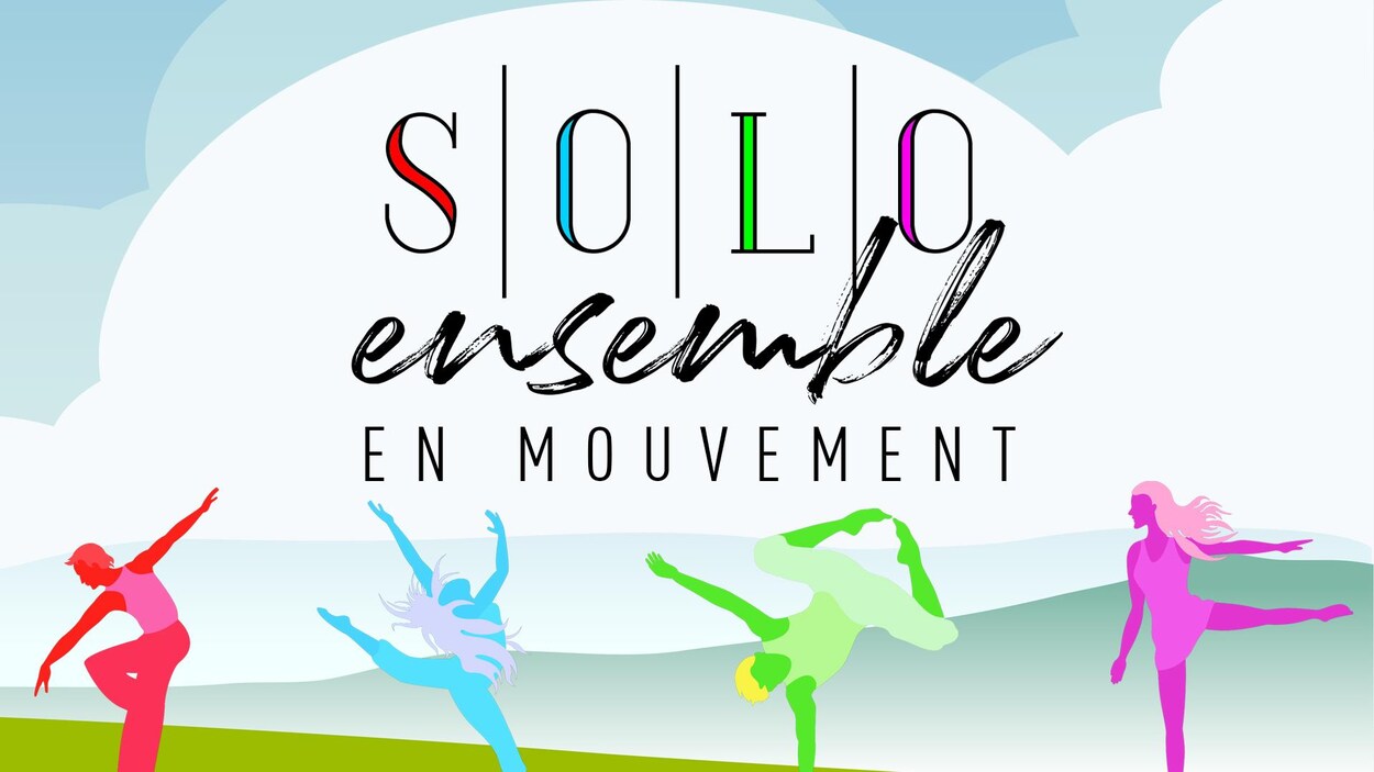 Image graphique avec des silhouettes de danseurs et de danseuses.