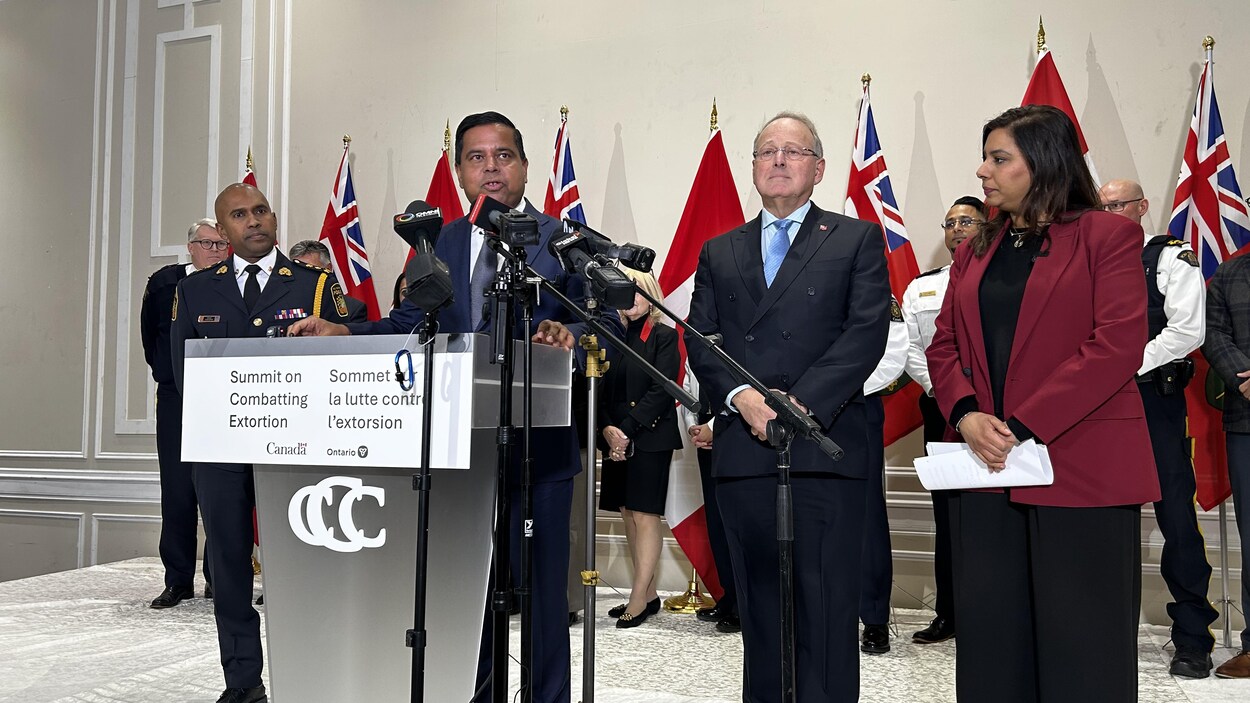 Sommet sur l’extorsion : Ottawa offre 1 M$ à la police régionale de Peel