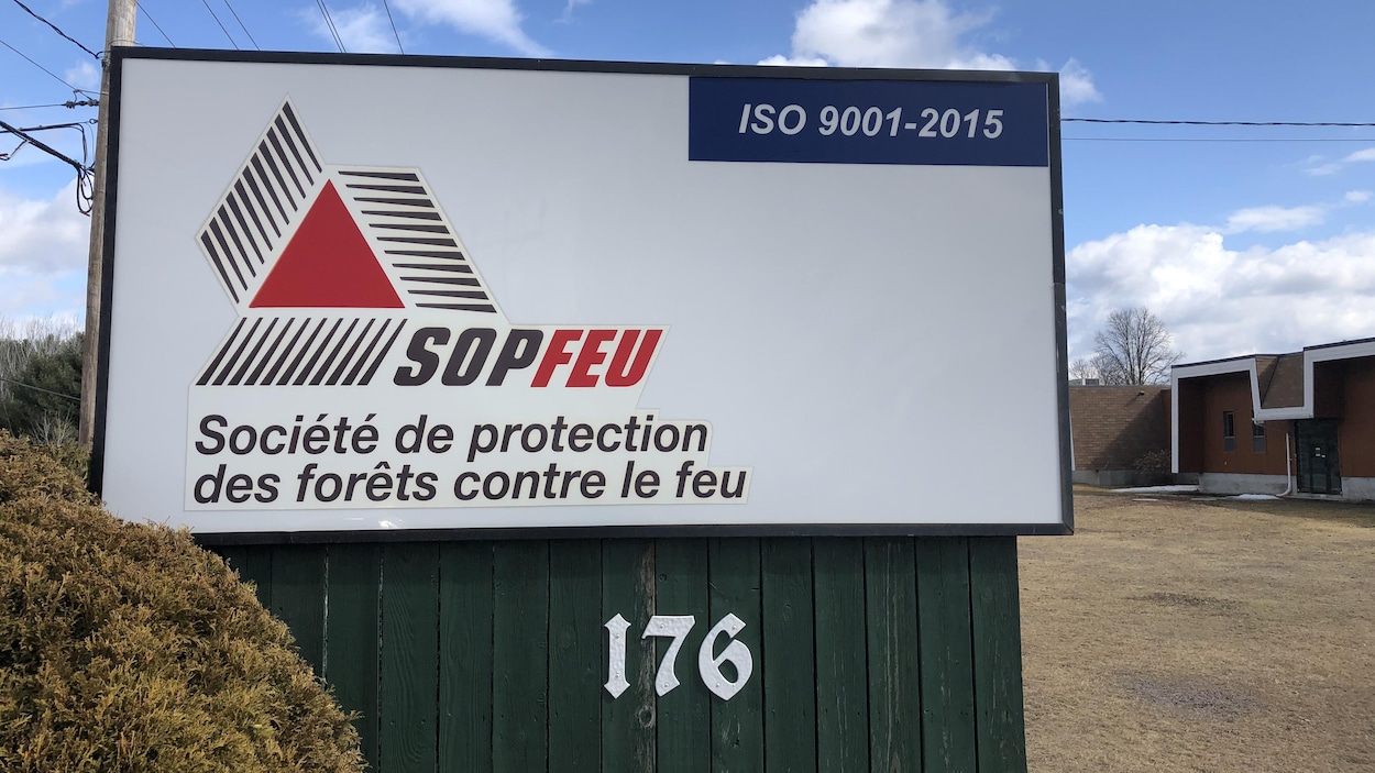 Un feu hors de contrôle dans le nord de la MRC de Pontiac