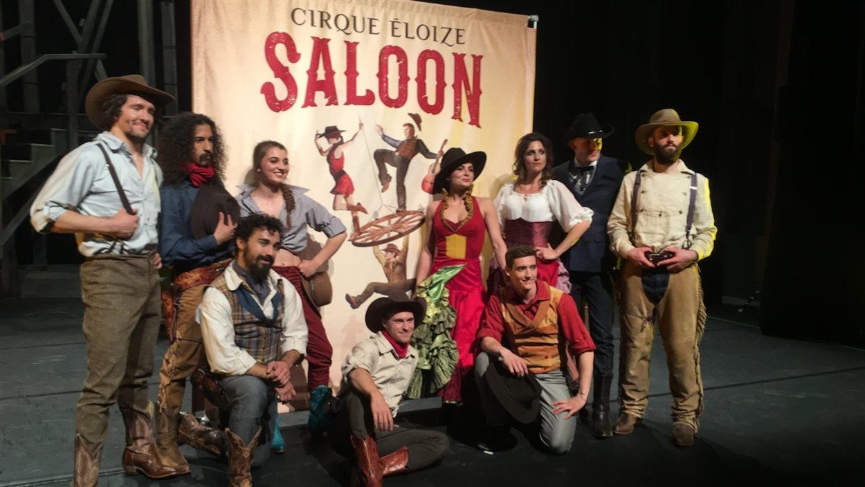 La troupe Cirque Éloize