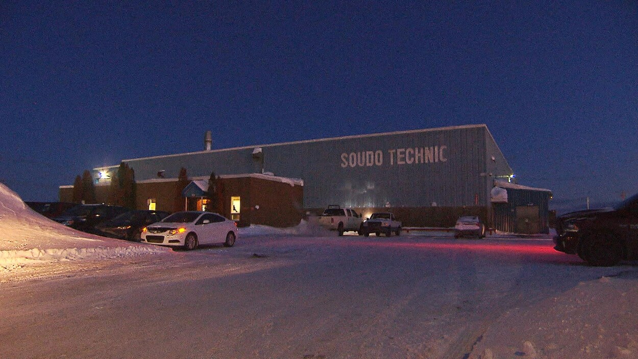 L'immeuble de Soudo Technic à Sept-Îles