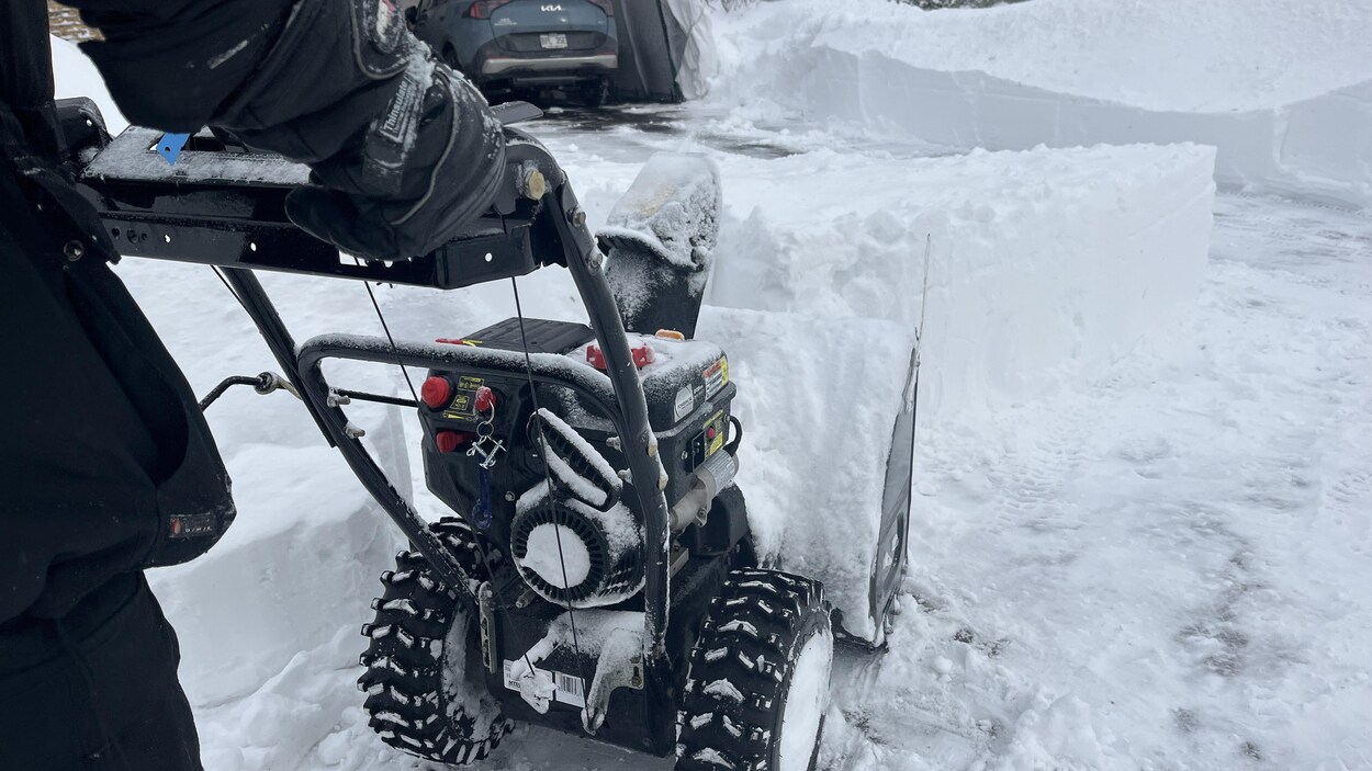 Même en avril, la neige s'éternise