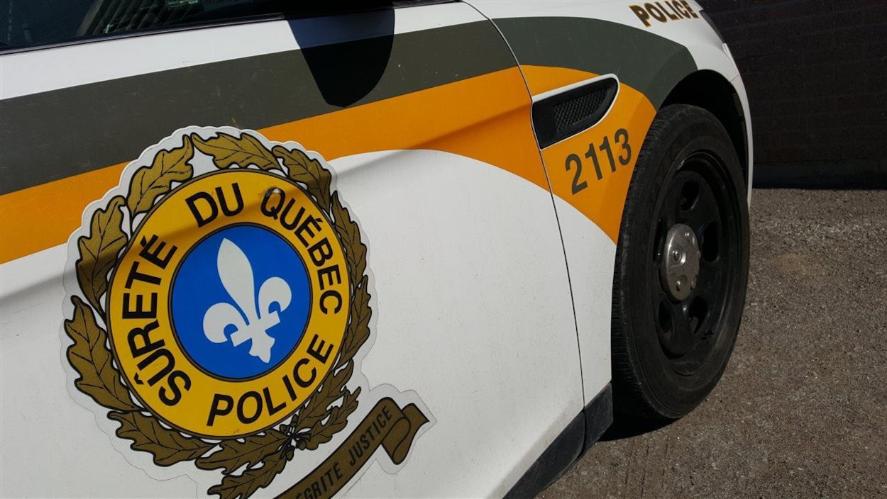 Une voiture de la Sûreté du Québec.
