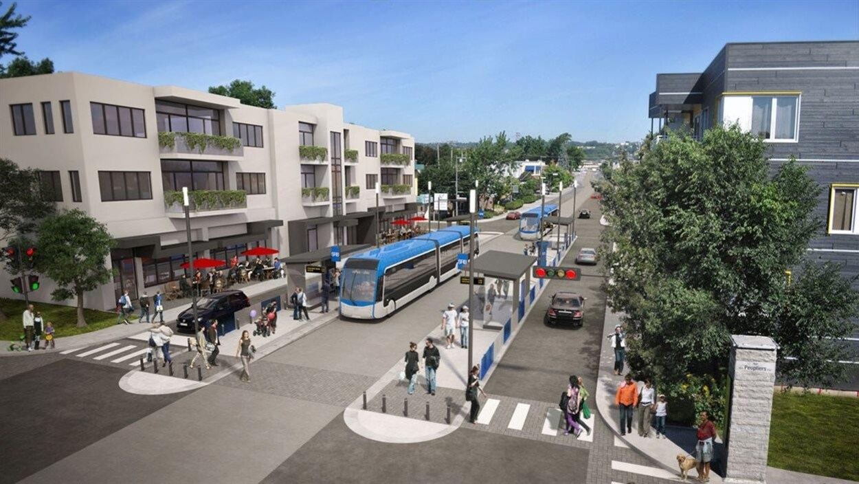 Lévis abandonne le projet de SRB..