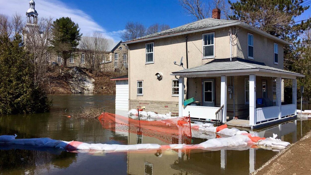 Inondations à Saint-André-Avellin