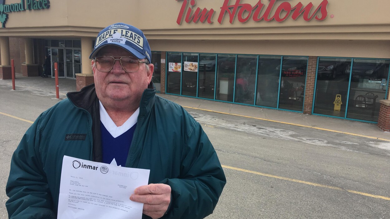 Stan Aubie, un client déçu de Tim Hortons Stan Aubie, un client déçu de Tim Hortons