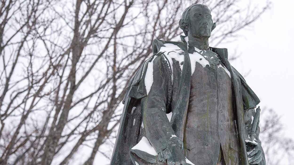 Statue d'Edward Cornwallis.