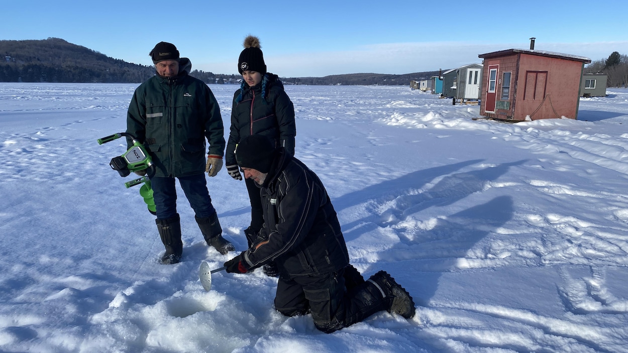 La pêche blanche à l’honneur au lac Trois-Lacs cette fin de semaine