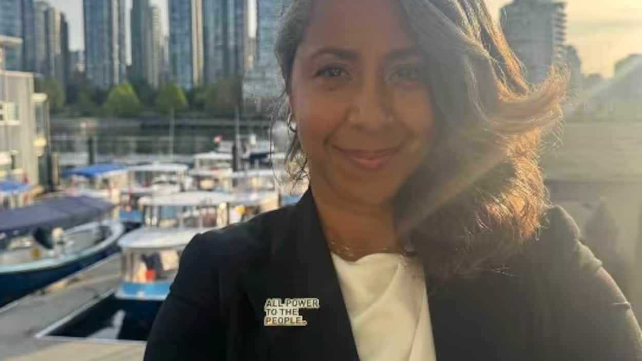 Stephanie Allen, candidate de la COPE à la mairie de Vancouver