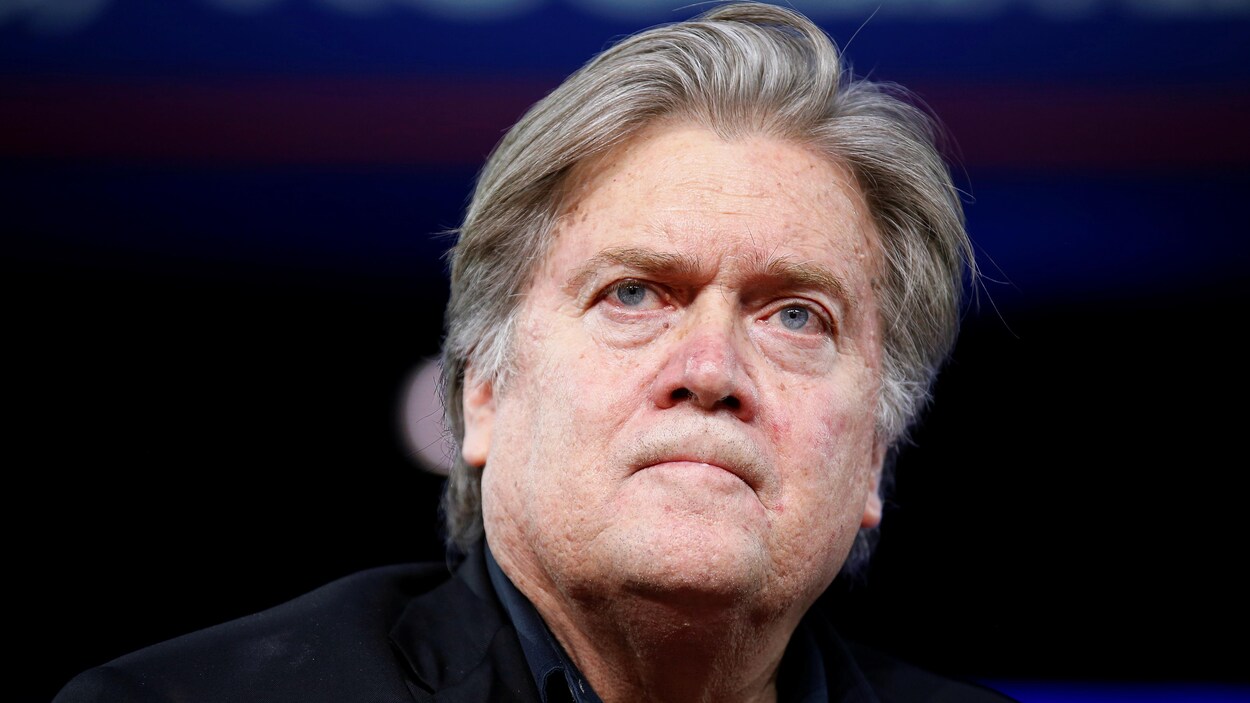 Le stratège en chef de Donald Trump à la Maison-Blanche, Steve Bannon Le stratège en chef de Donald Trump à la Maison-Blanche, Steve Bannon