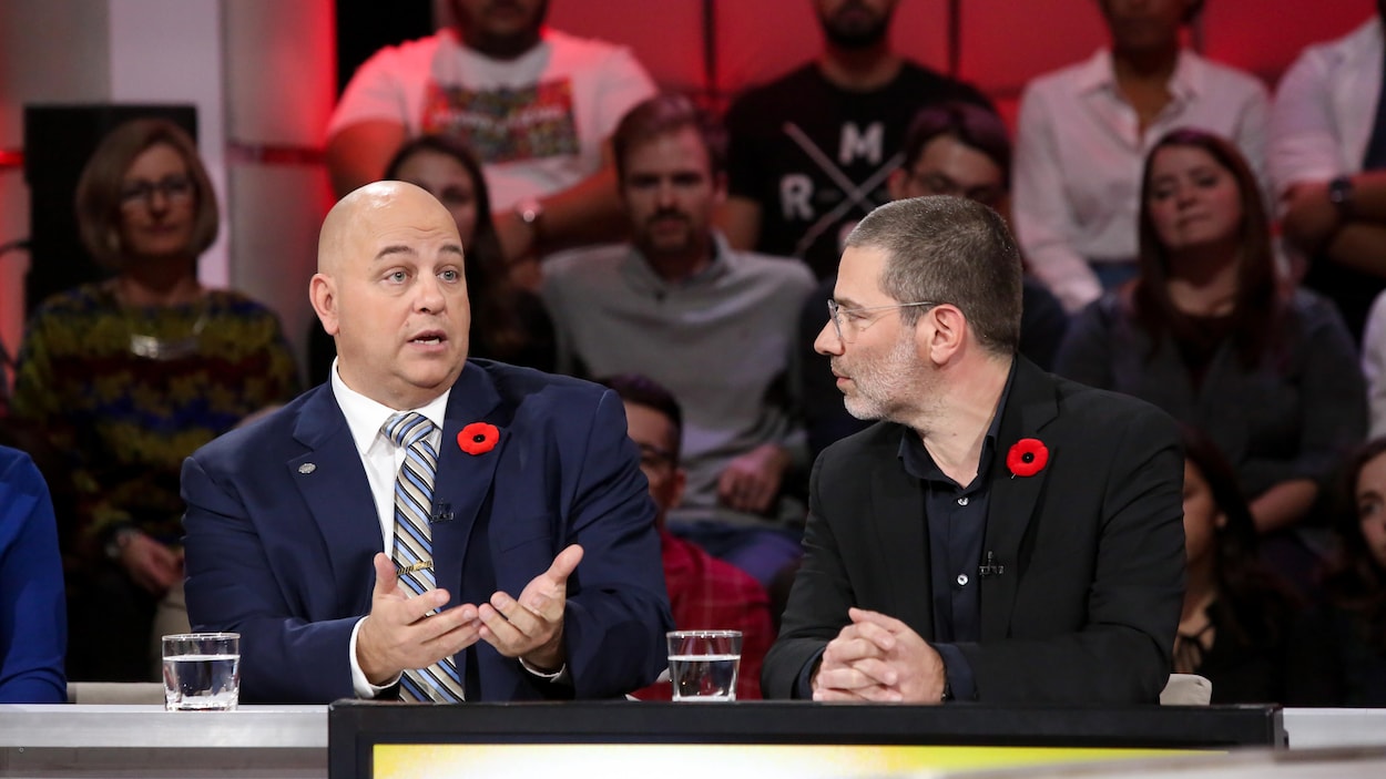 Steve Waterhouse et Benoit Dupont à Tout le monde en parle.