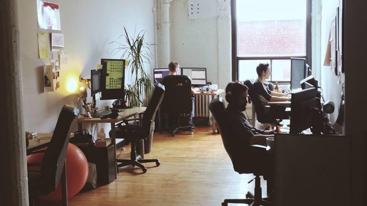 Le studio de Juicy Beast à Montréal. Le studio de Juicy Beast à Montréal.