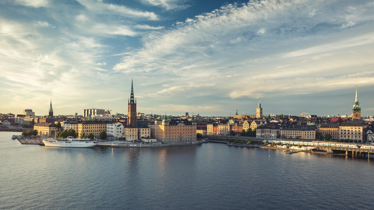 Une vue de Stockholm en Suède où auront lieu les discussions.