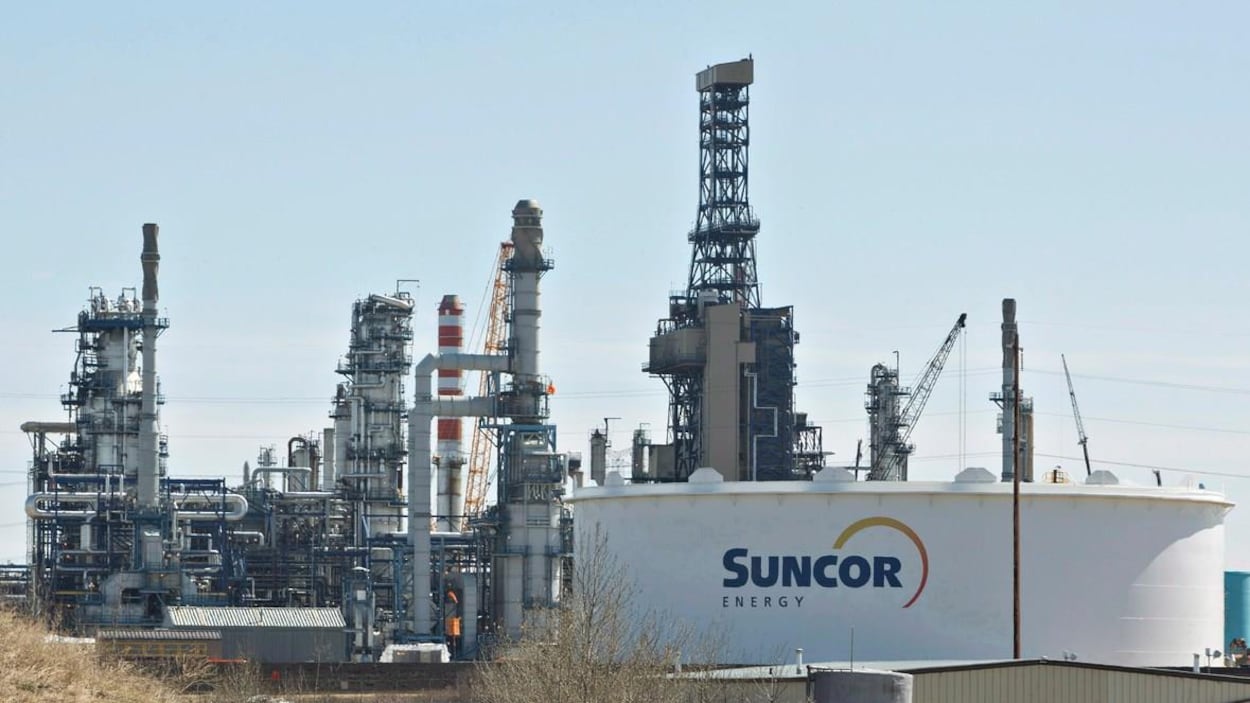 Raffinerie Suncor.