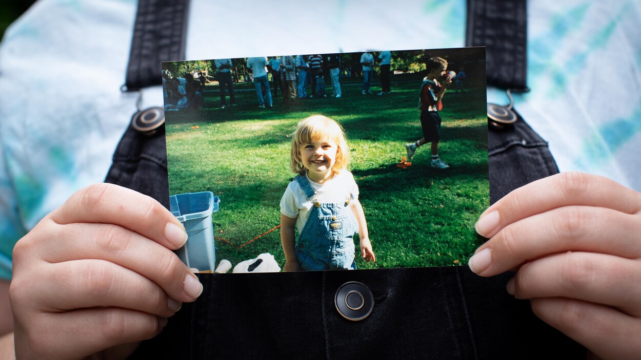 Une photo de Marni Jarvis lorsqu'elle était enfant.
