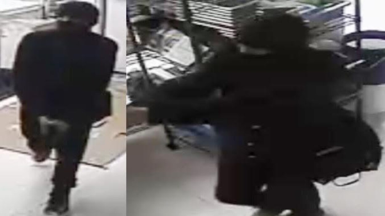 Les suspects étaient armés de deux armes à feu et d'un bâton de baseball.