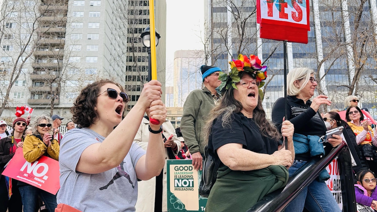 La Fédération des travailleurs de l’Alberta mobilise ses troupes pro-Canada avant le vote