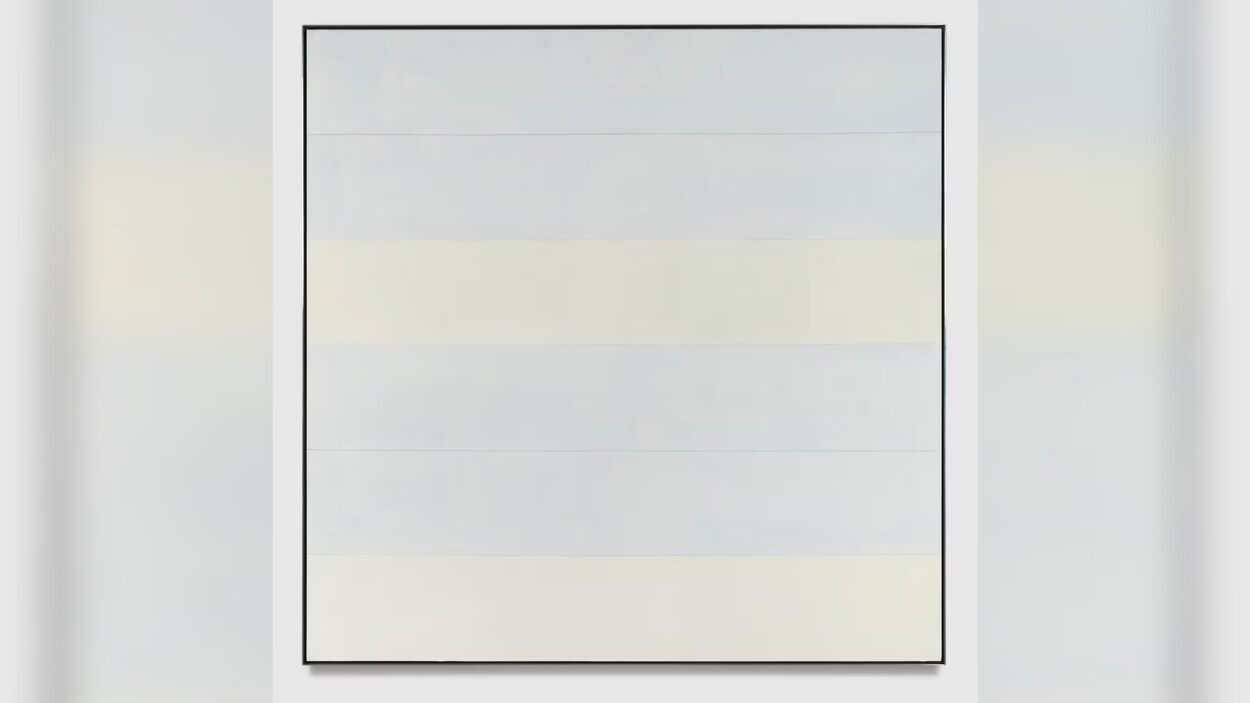 Le calme minimaliste et abstrait de la célèbre peintre Agnes Martin au Remai Modern