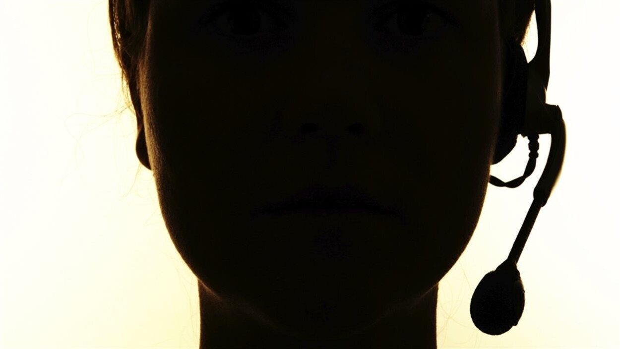 Téléphoniste anonyme.
