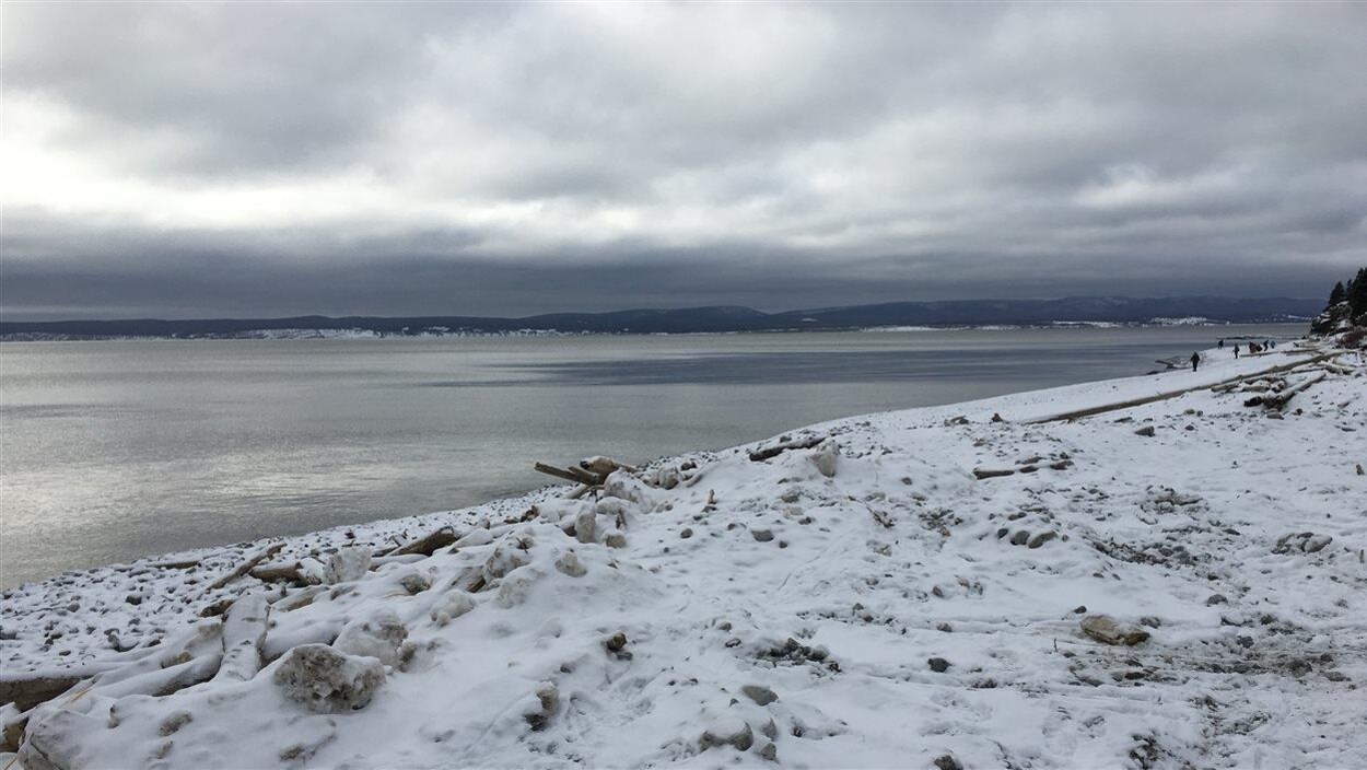 Les participants de la TDLG ont droit à une première journée sous un temps exceptionnement doux pour janvier et à une baie de Gaspé libre de glaces.