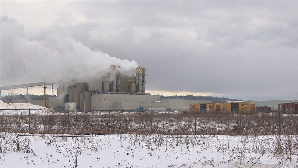 L'usine Tembec de Matane