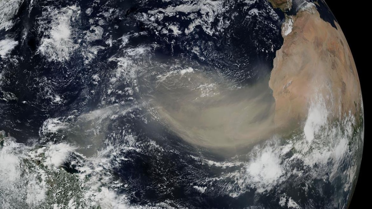 Moins de poussière dans l’atmosphère terrestre depuis 2003