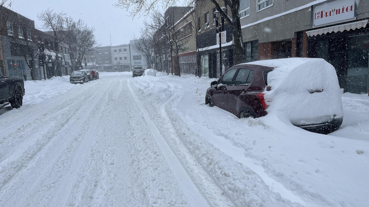 La tempête de neige joue les trouble-fête en Abitibi-Témiscamingue
