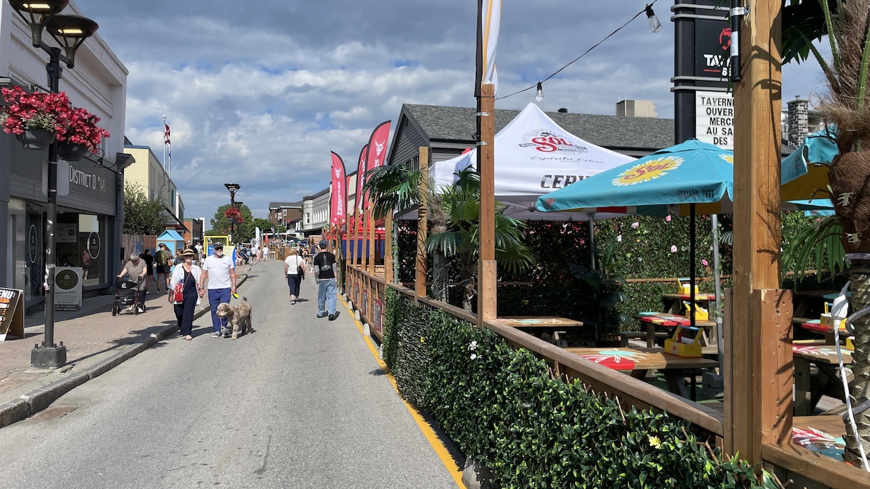 Vers un bilan positif des Terrasses urbaines à Rimouski