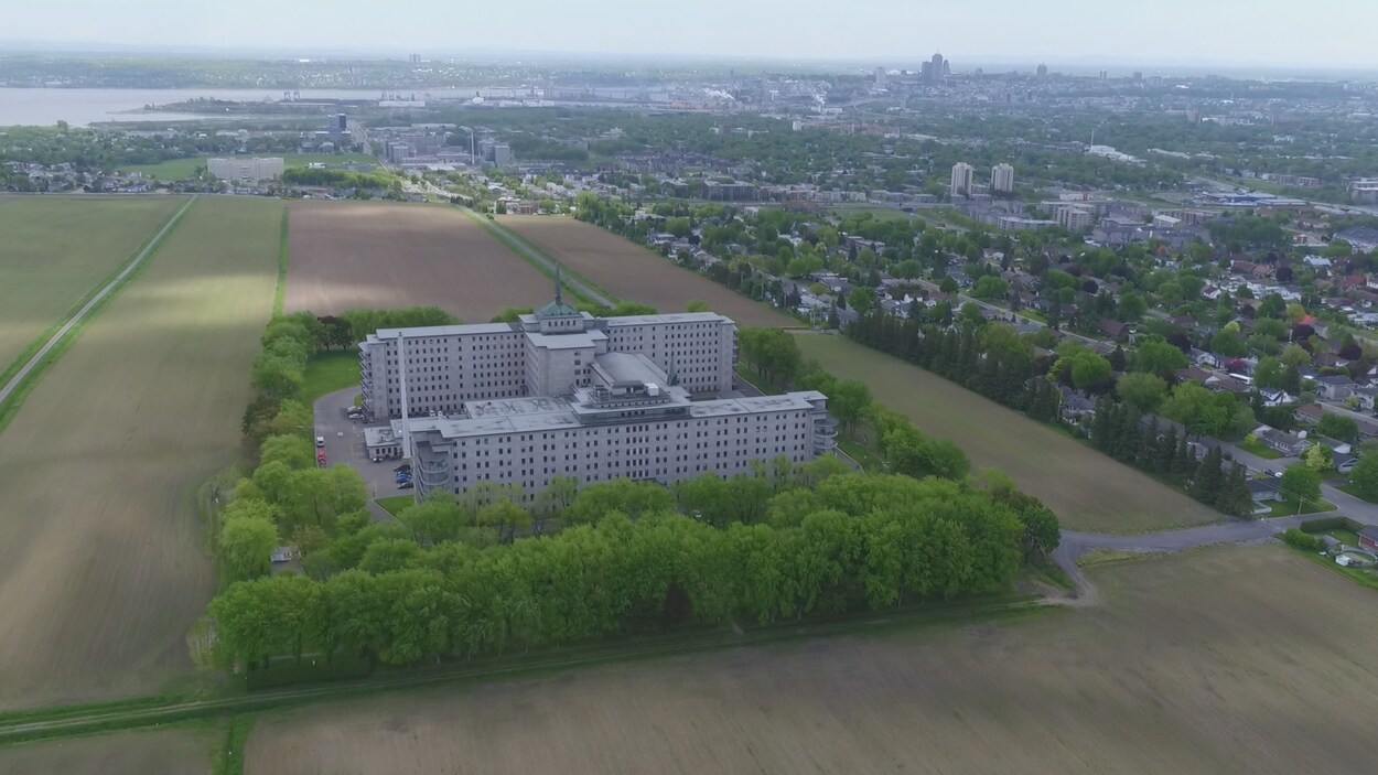 Les terres des Soeurs de la Charité dans le secteur Beauport.