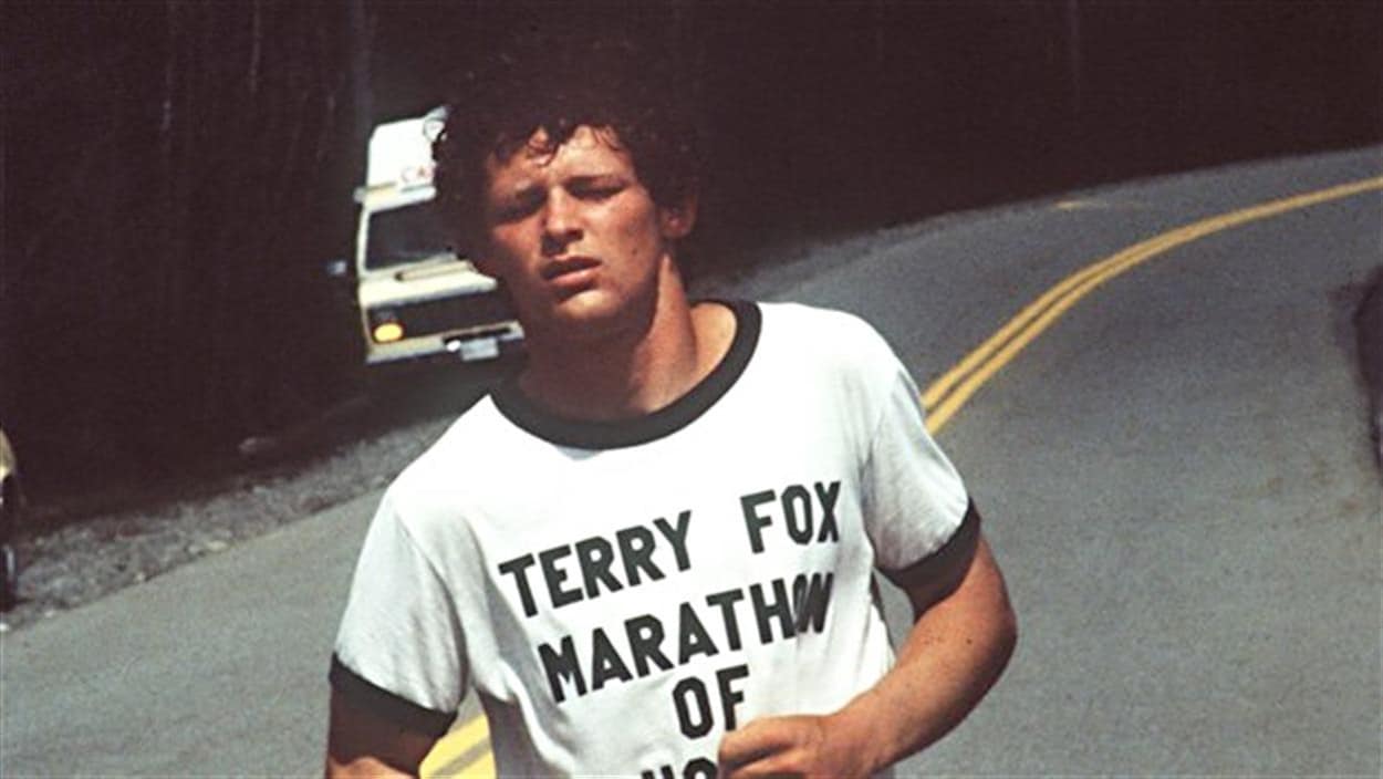 visage de Terry Fox