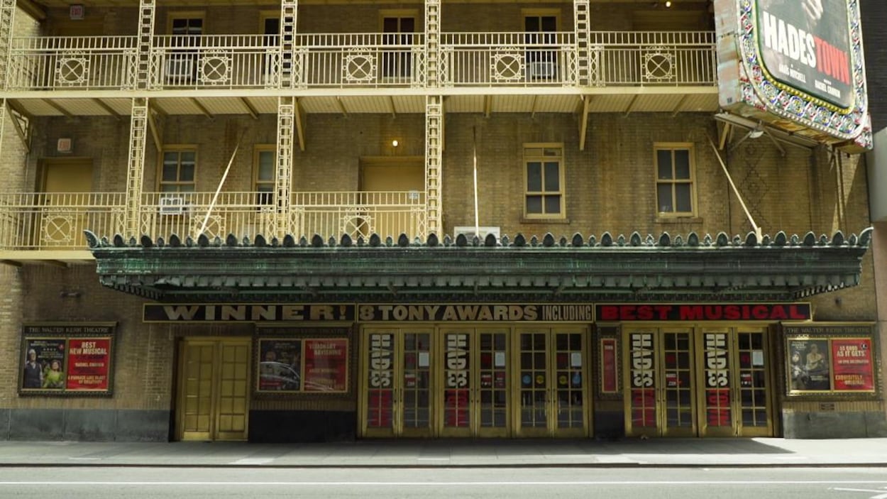 Un théâtre à Broadway.