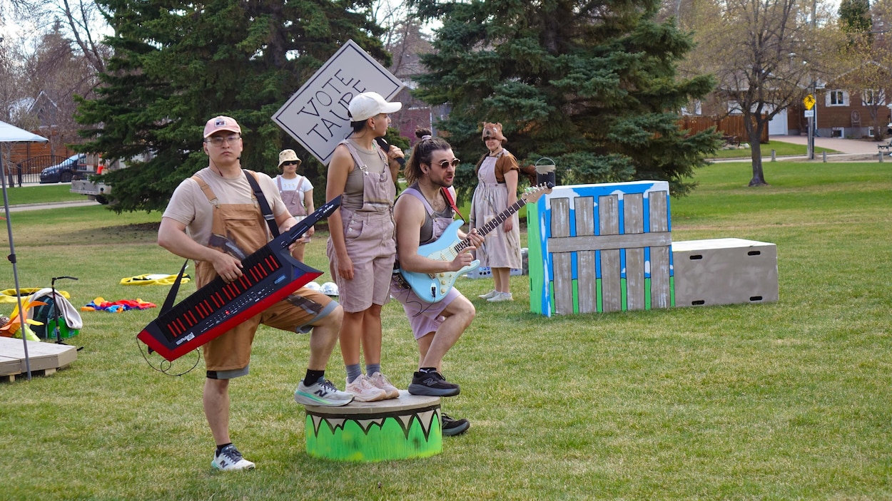 Quand le théâtre prend les parcs d’assaut