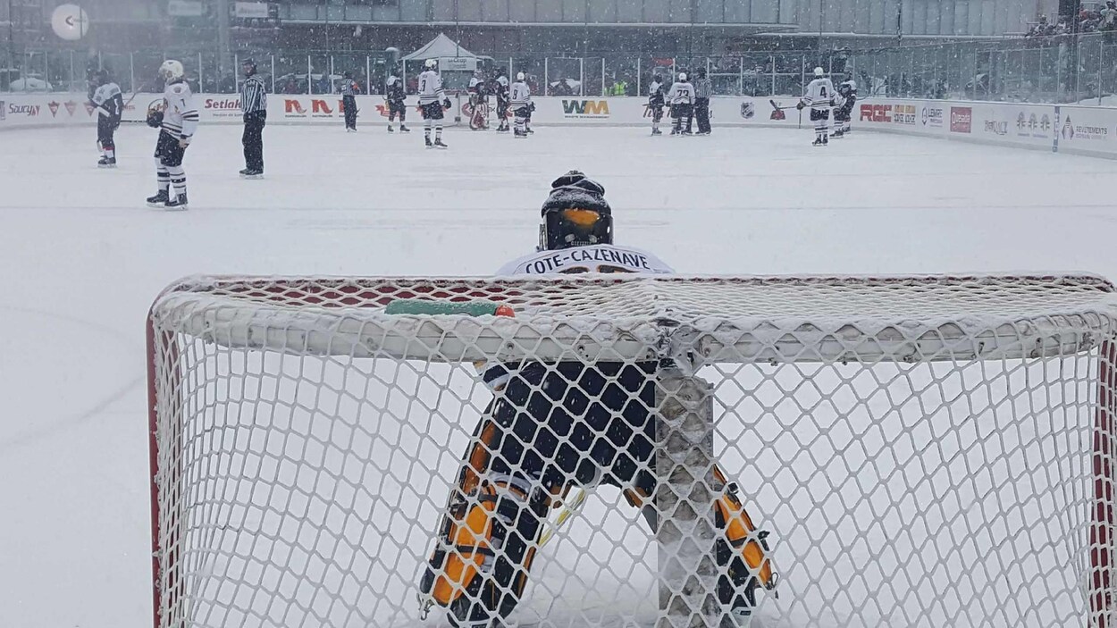 Le gardien des Tigres de Victoriaville, Tristan Côté-Cazenave (Archives) Le gardien des Tigres de Victoriaville, Tristan Côté-Cazenave (Archives)