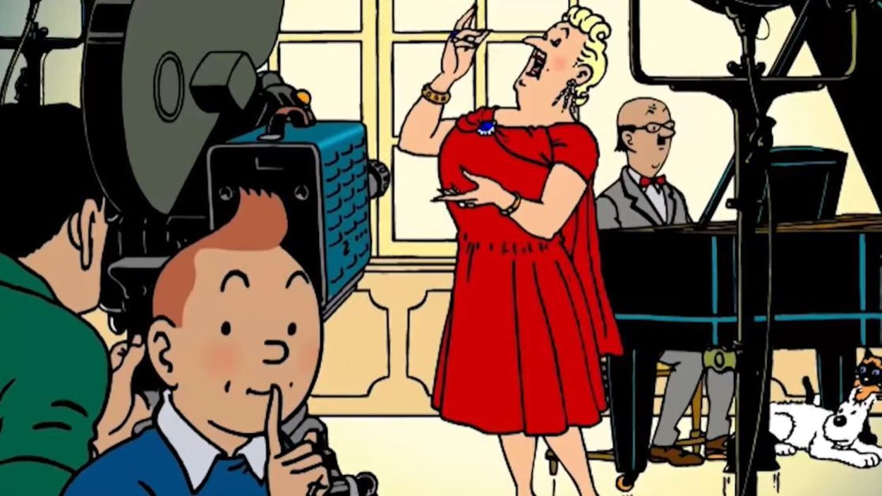 Les aventures de Tintin adaptées en radioromans