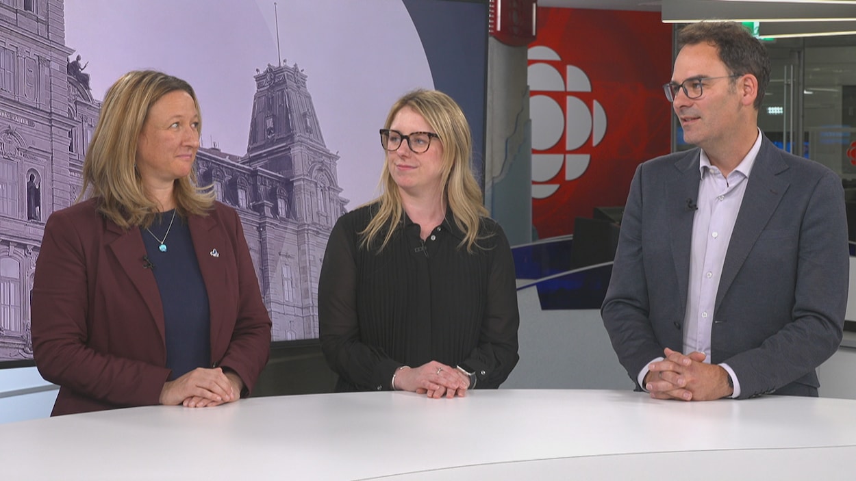 Trois partis représentés à Québec