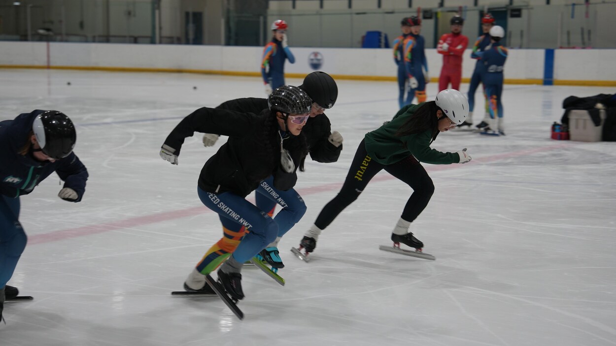 Derniers coups de patin aux T.N.-O. avant les Jeux de l’Arctique 2026