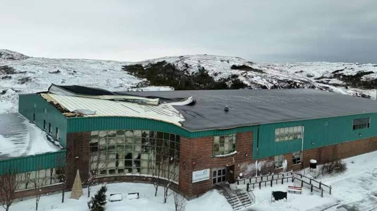 La plupart des loisirs reprennent au centre sportif de Port aux Basques, après la tempête