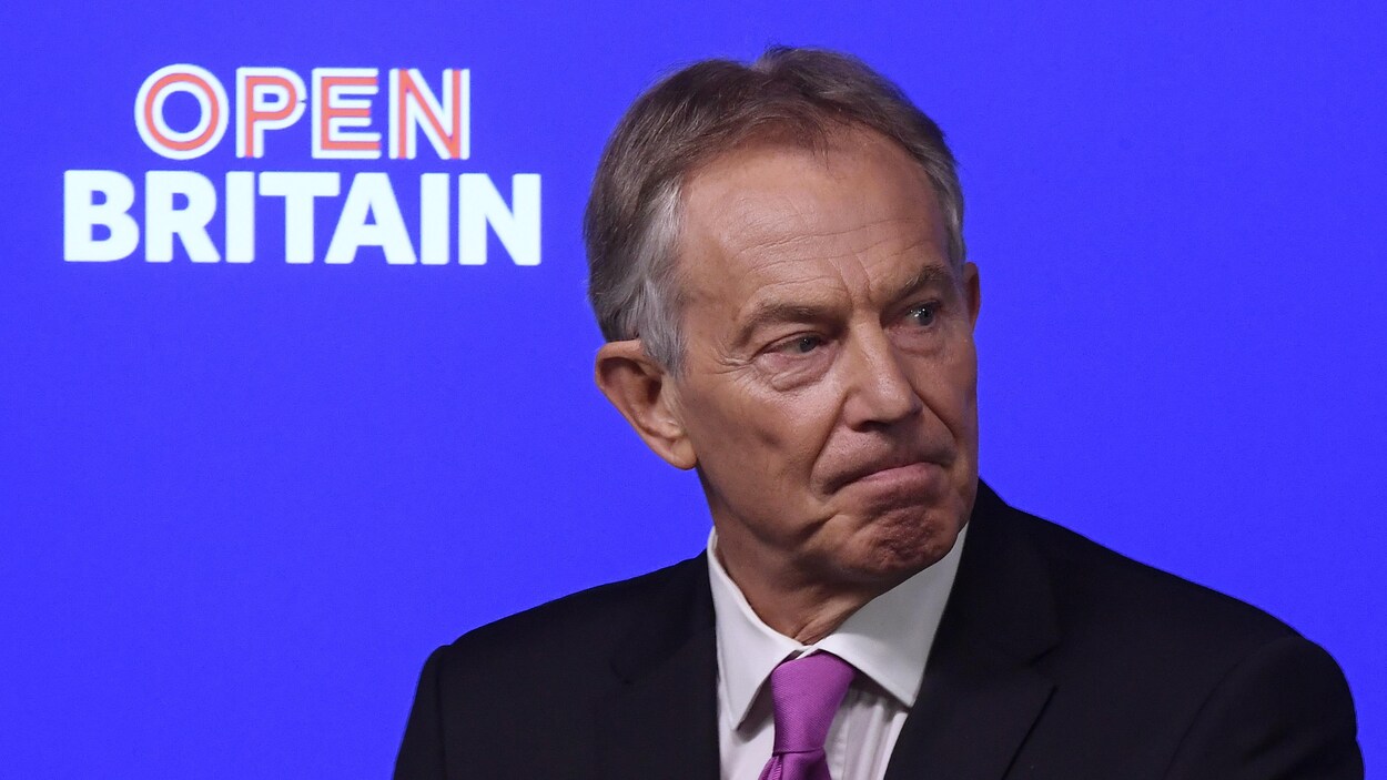 L'ancien premier ministre britannique Tony Blair L'ancien premier ministre britannique Tony Blair