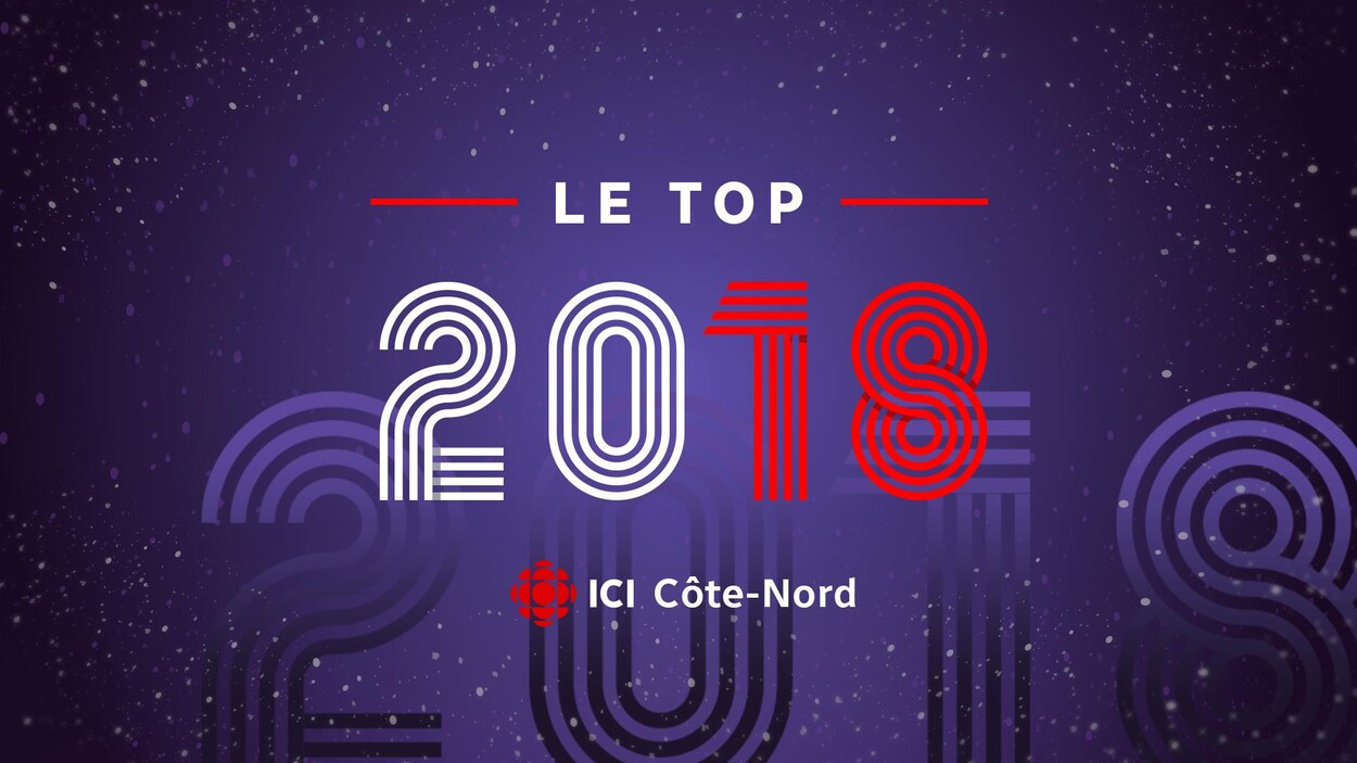 Infographie où il est inscrit «2018»