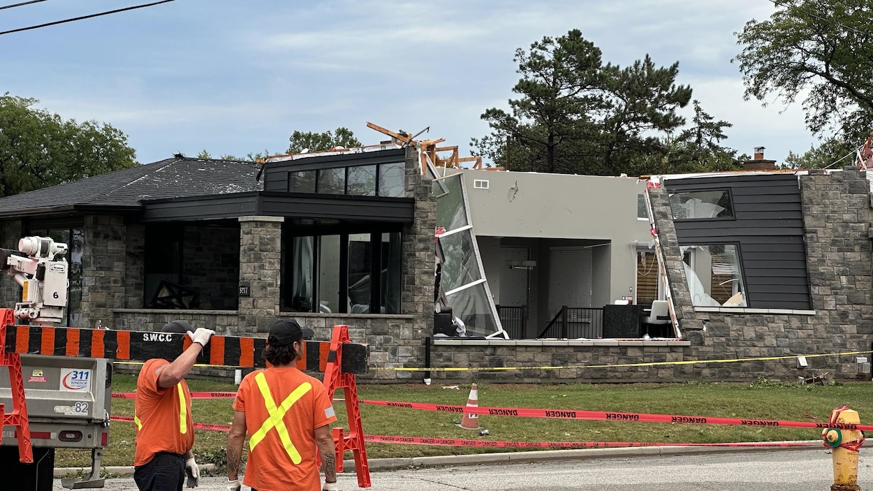 Une tornade confirmée par radar à Windsor-Essex